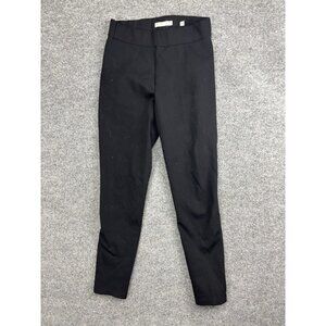 Vince Leggings Womens M Black Mid Rise Ankle Stretch Pull On Pants Work Office